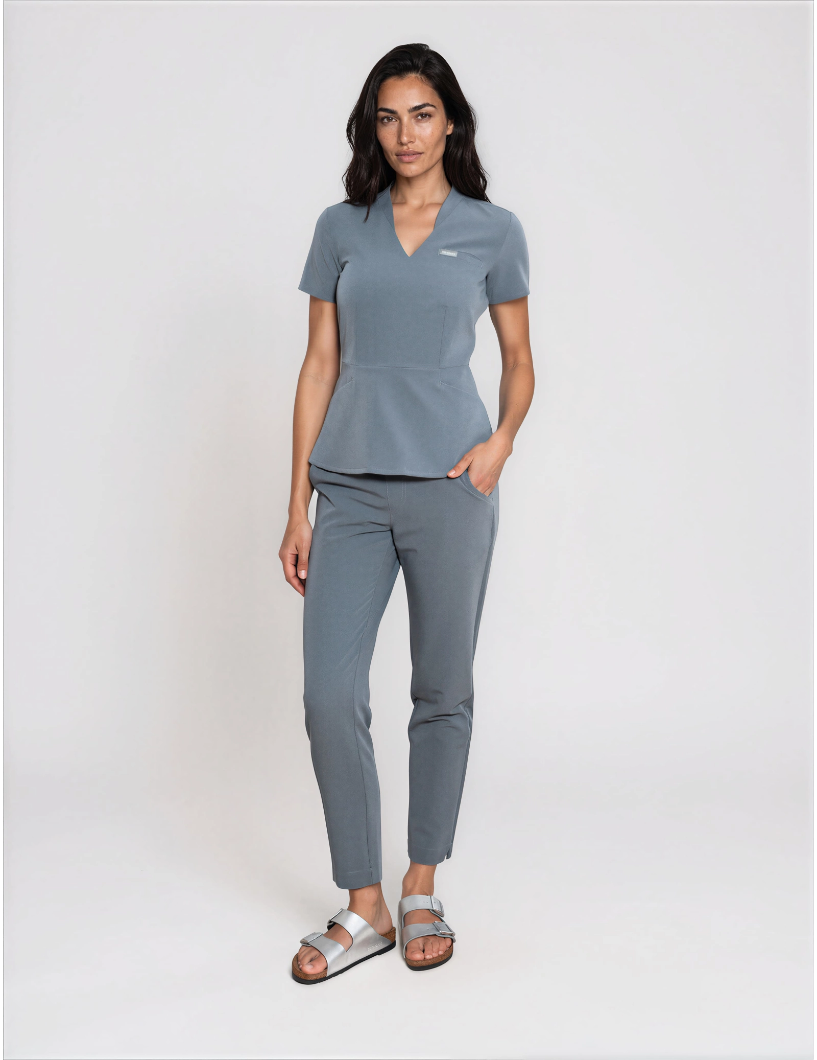 Medical Scrub Top Kori - STORMY