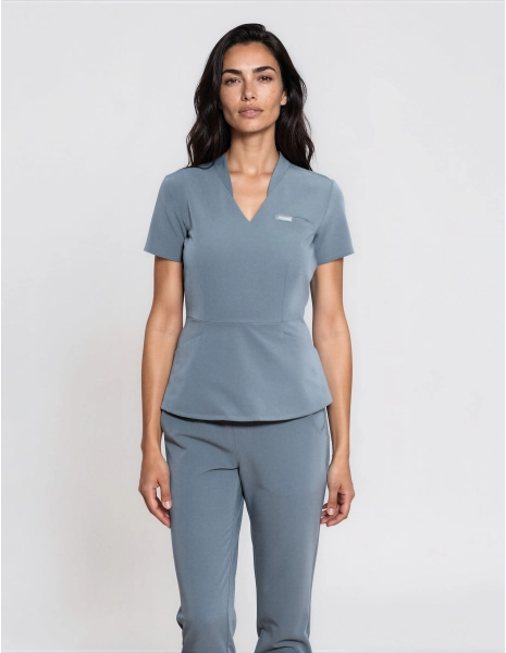 Medical Scrub Top Kori - STORMY