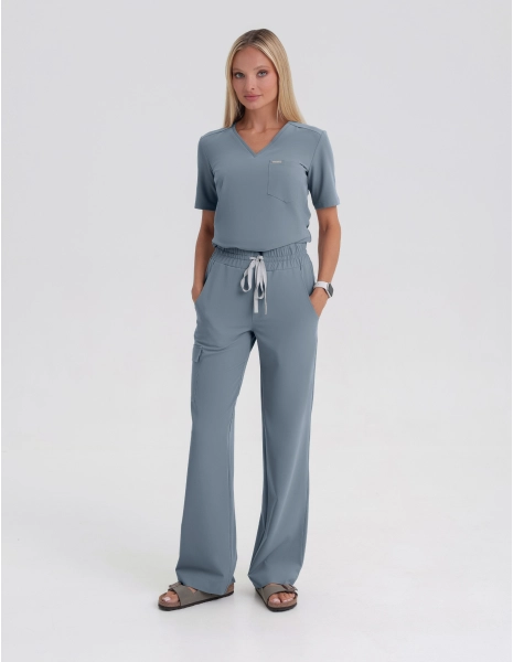 Women's Medical Scrub Pants Yoga - STORMY