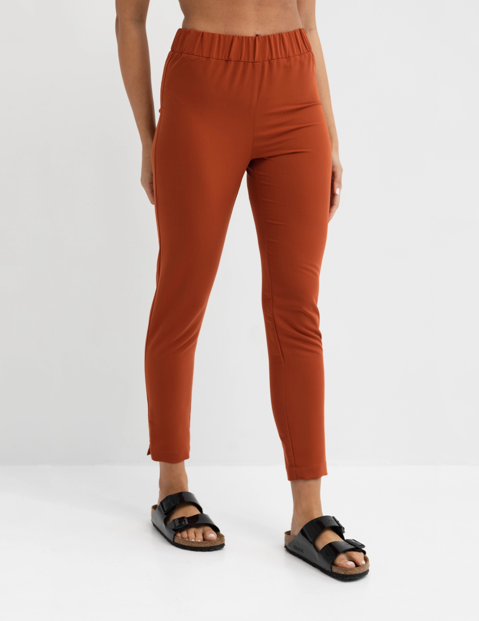 Women's Medical Scrub Pants Slim Fit - ROOIBOS TEA