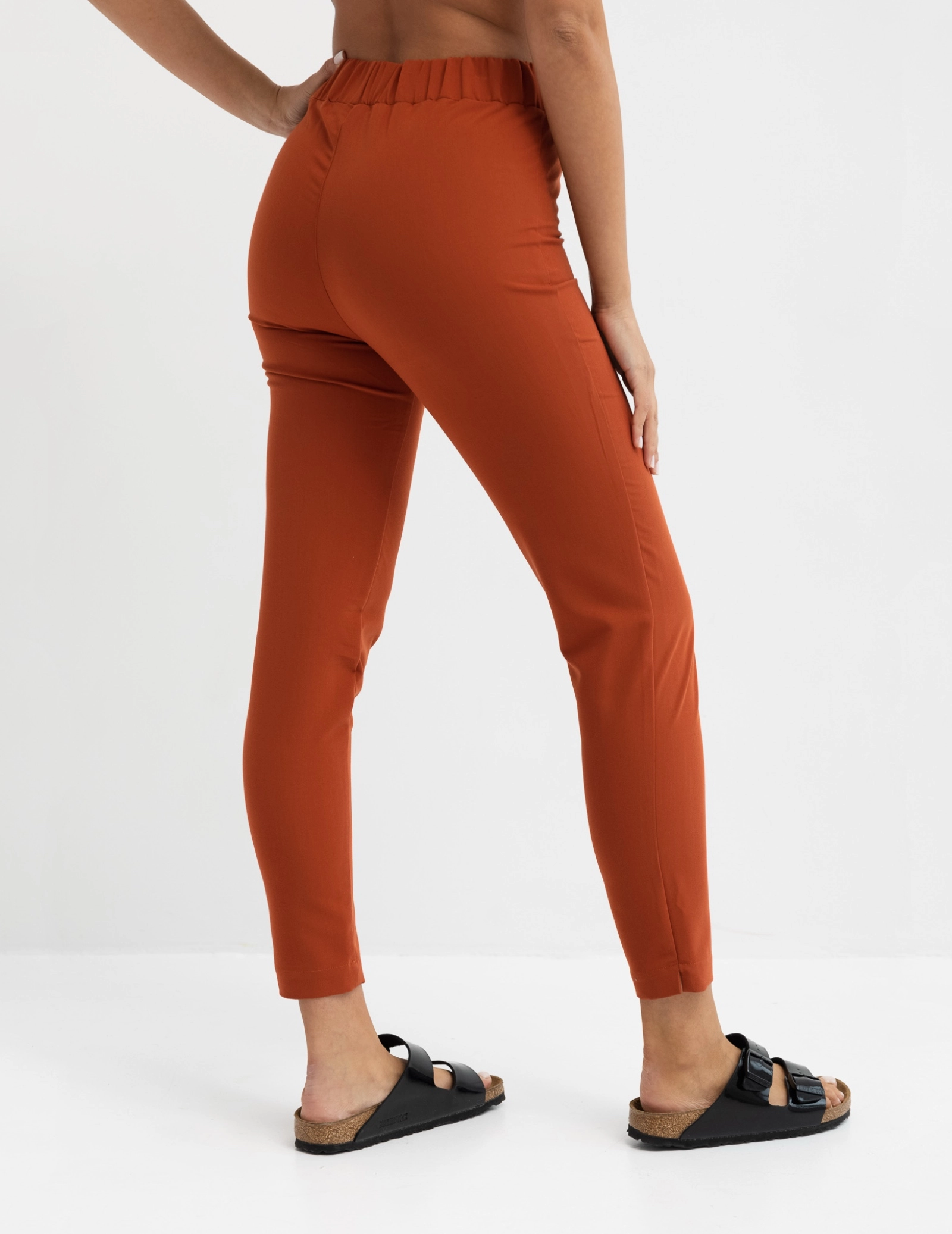 Women's Medical Scrub Pants Slim Fit - ROOIBOS TEA