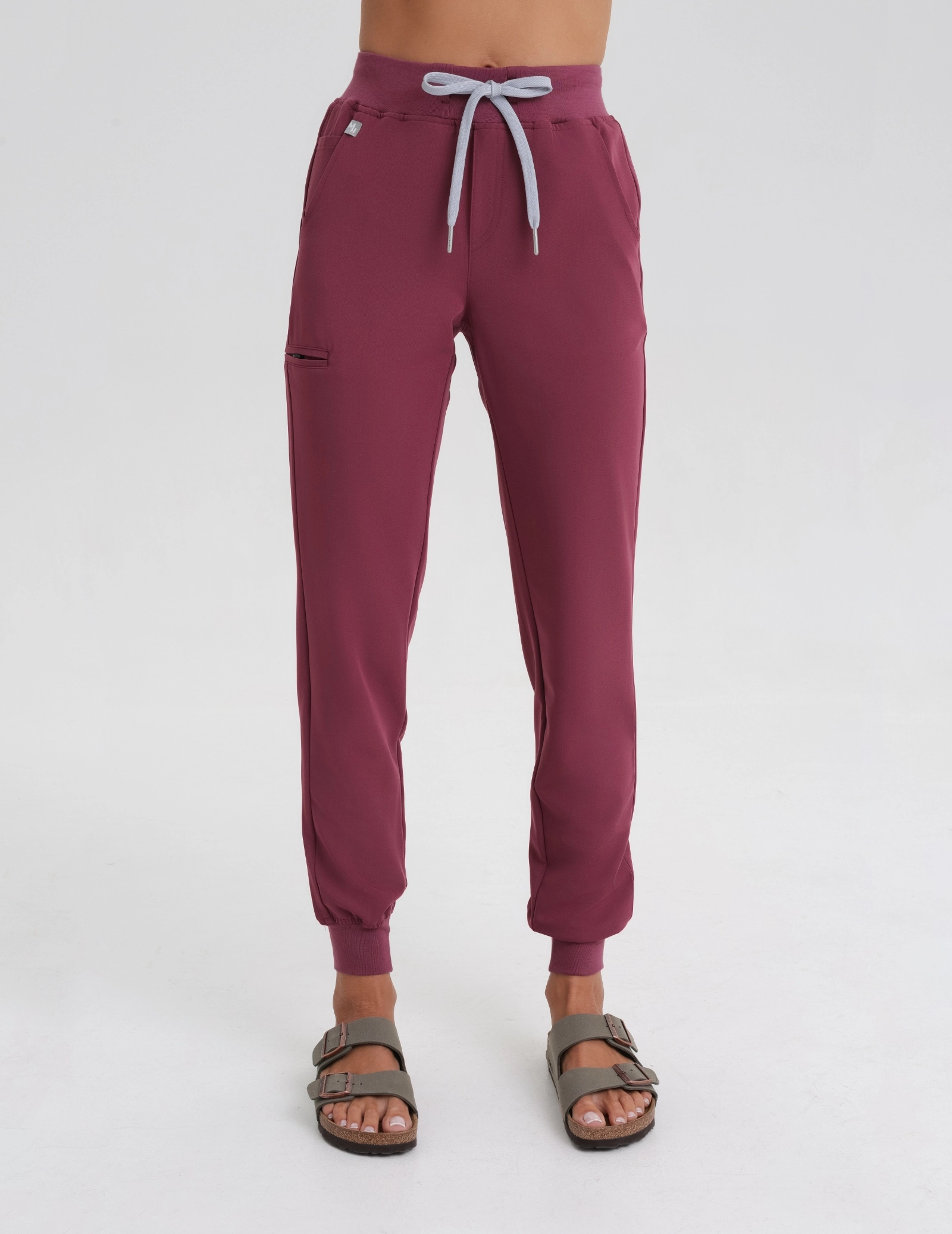 Women's Medical Scrub Joggers - MULLED WINE