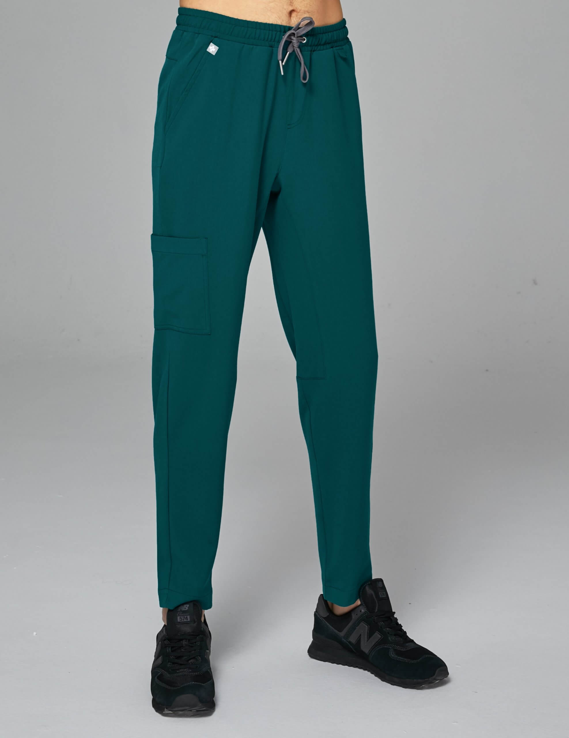 Men's Basic Pants - DEEP GREEN