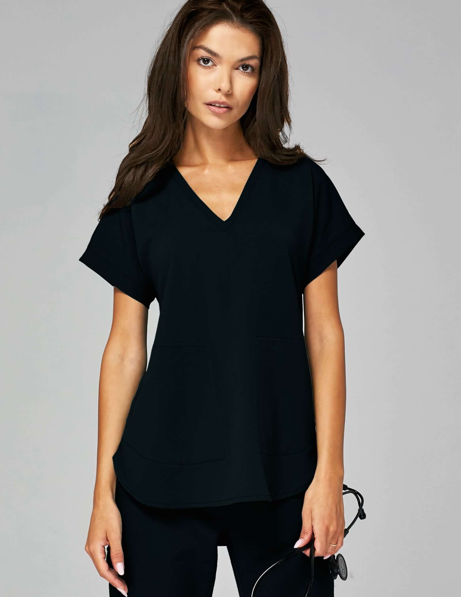 Scrub Top Kendall - BLACK