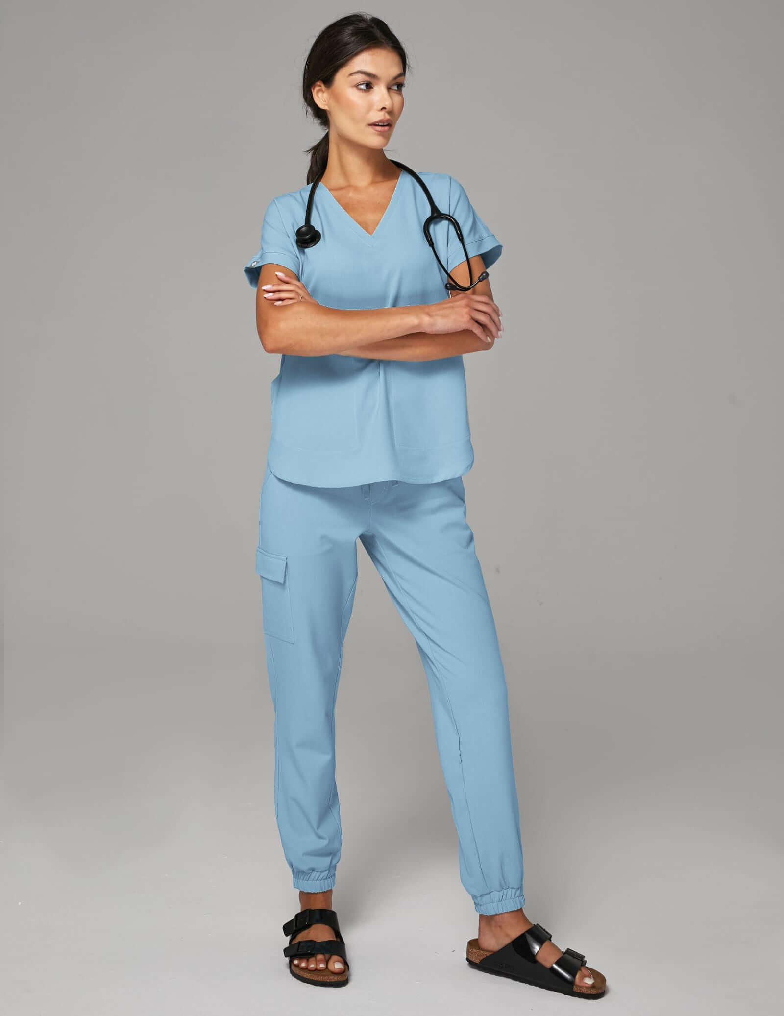 OUTLET Jogger Pants Amelia - SKY BLUE