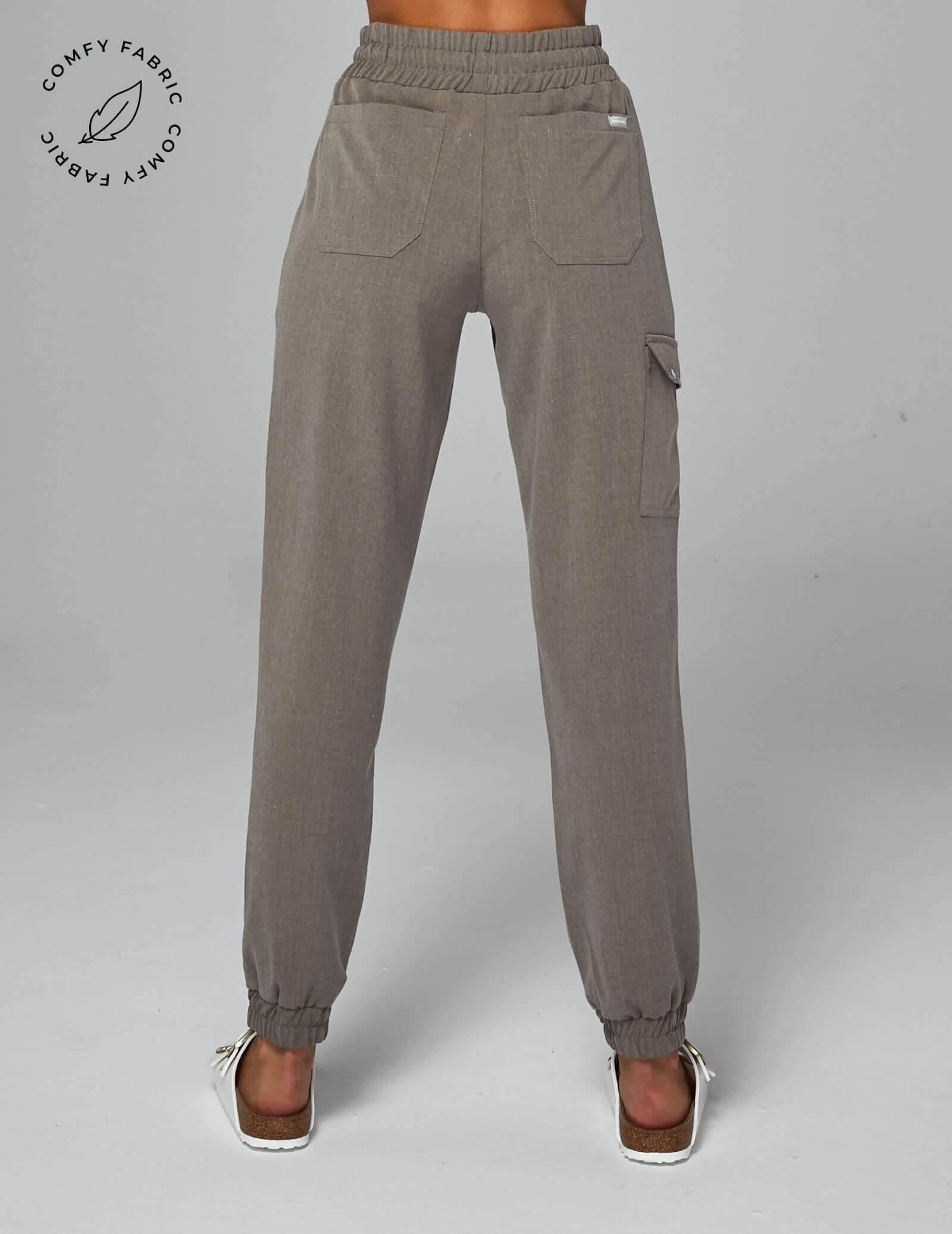 OUTLET Jogger Pants Amelia - DARK SAND