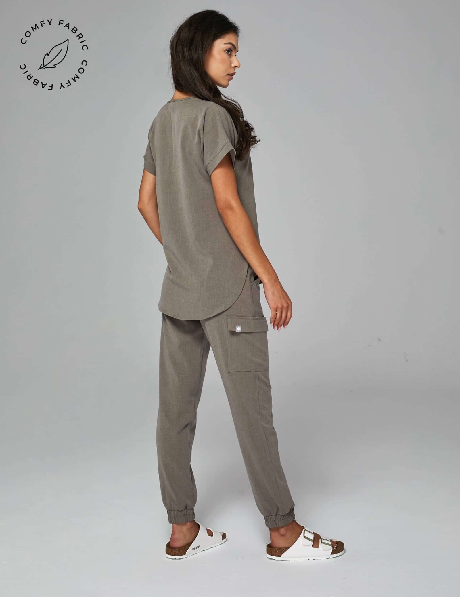OUTLET Jogger Pants Amelia - DARK SAND